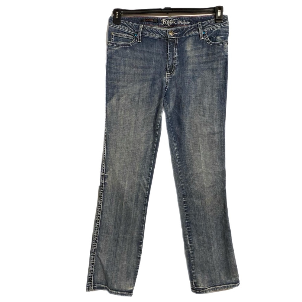 Rock 47 by Wrangler Low Rise Embellished Jeans Women’s 32x34